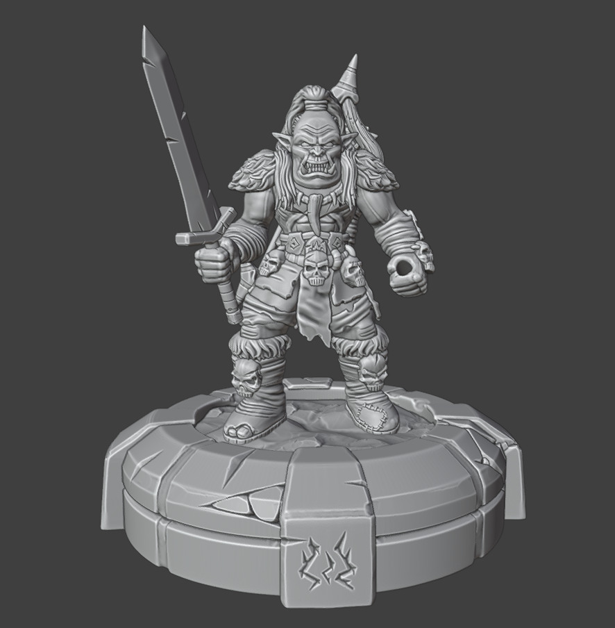 Archer 3D print model_9