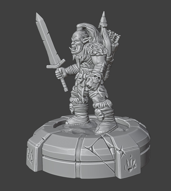 Archer 3D print model_5