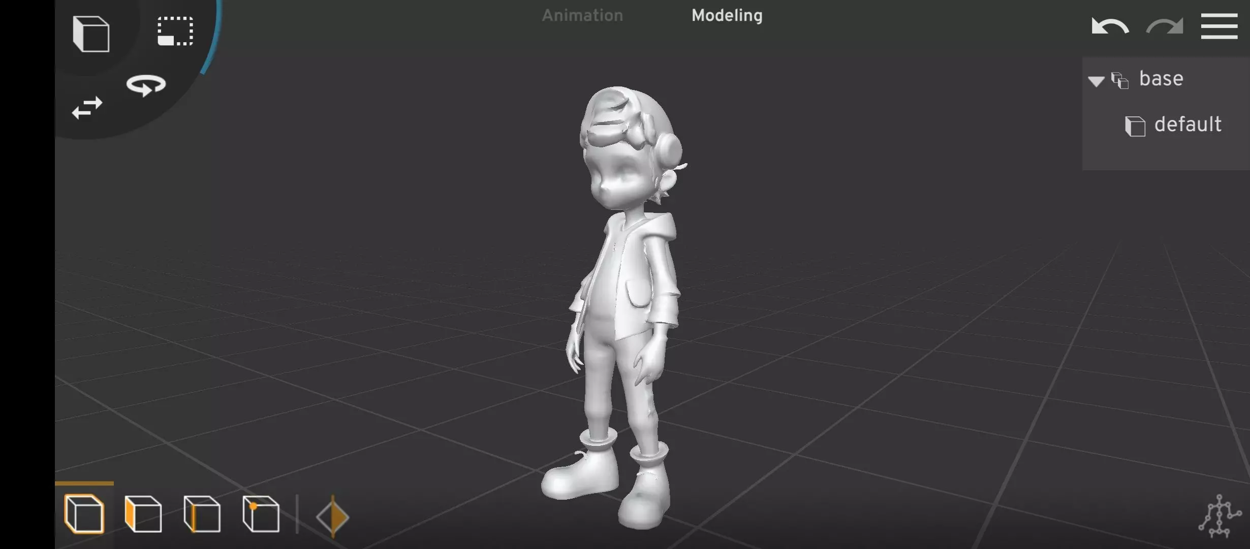 Stylized Cartoon Character 3D print model