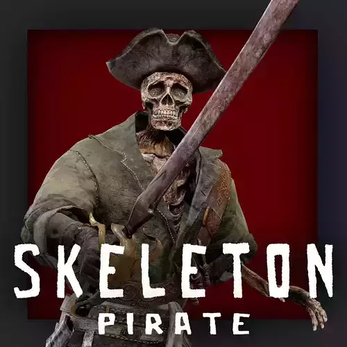 PIRATE SKELETON 5 A 