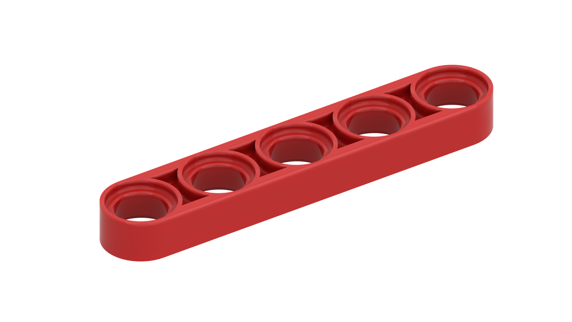 TwindBricks3D - 48 Technic Liftarm collection 3D print model_36