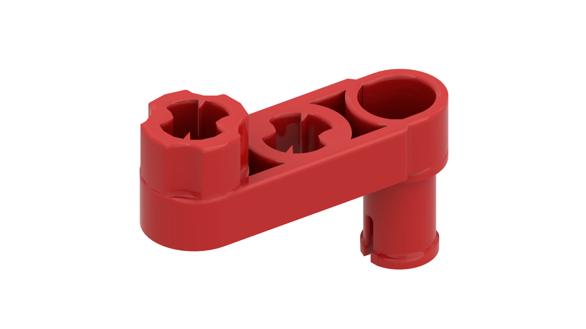 TwindBricks3D - 48 Technic Liftarm collection 3D print model_11