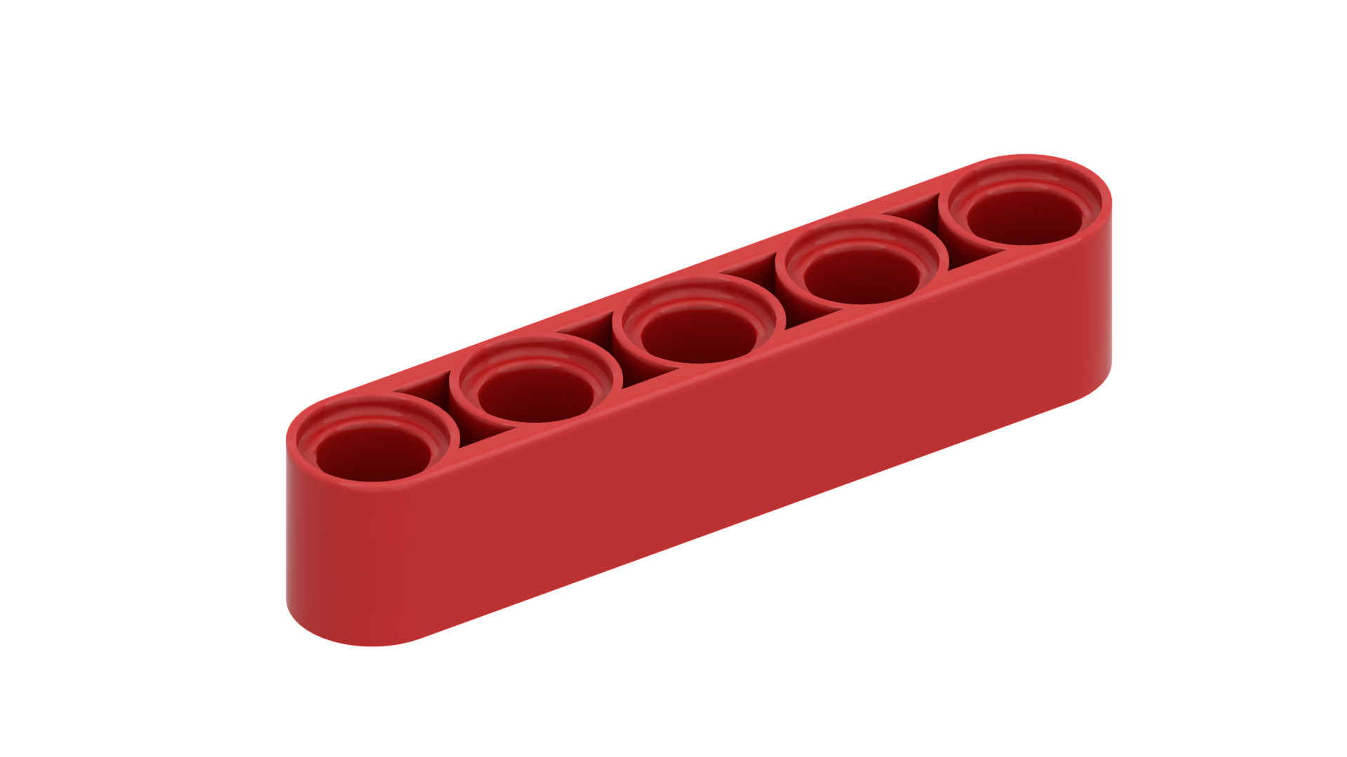 TwindBricks3D - 48 Technic Liftarm collection 3D print model_35