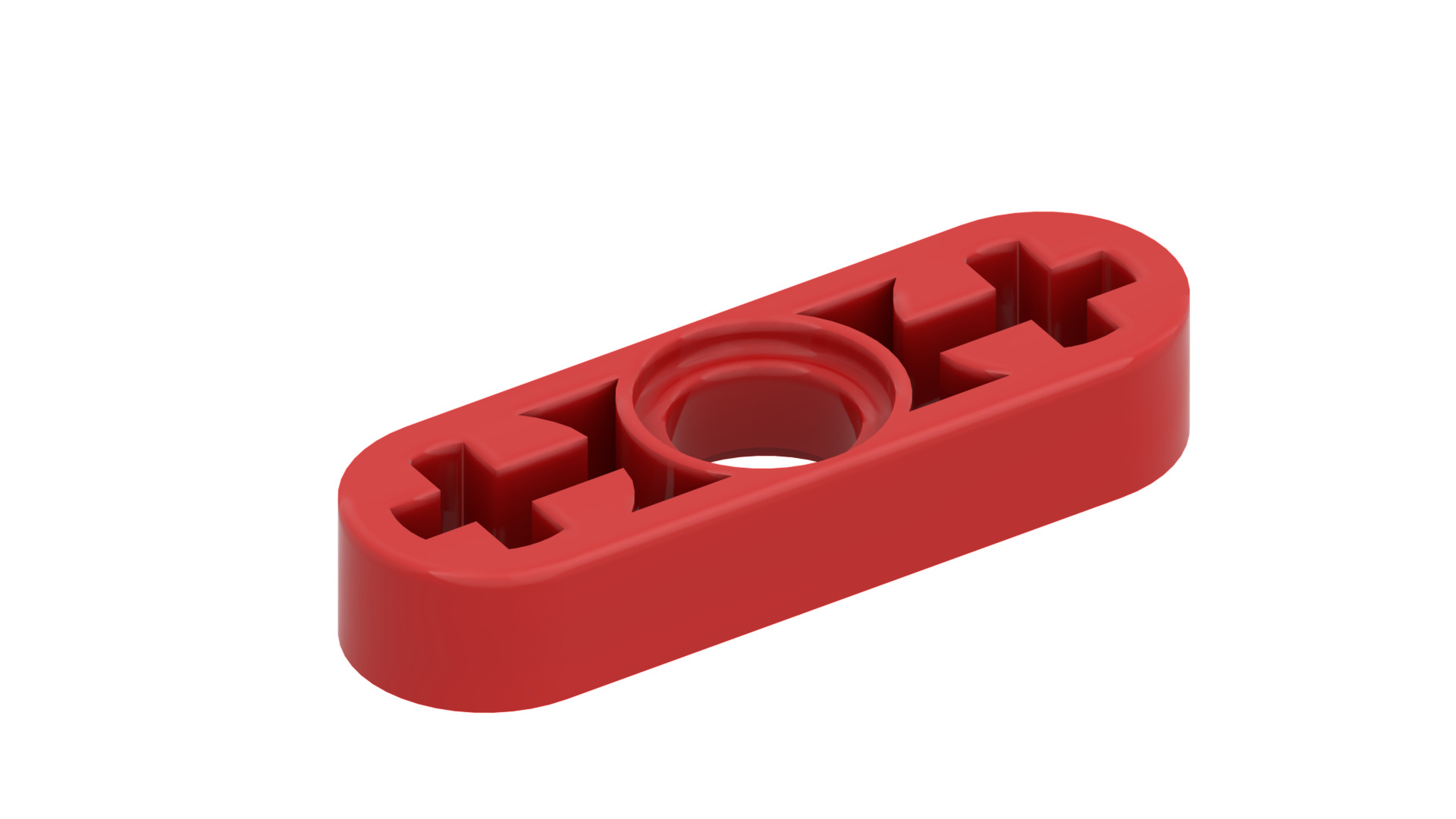 TwindBricks3D - 48 Technic Liftarm collection 3D print model_9