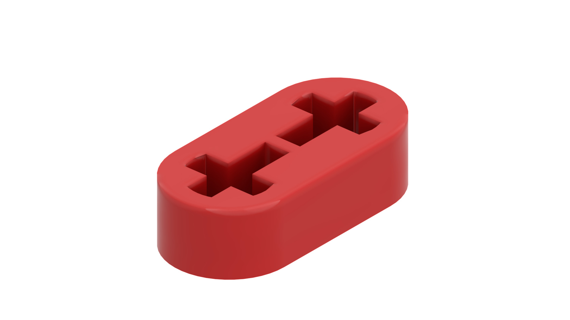 TwindBricks3D - 48 Technic Liftarm collection 3D print model_25