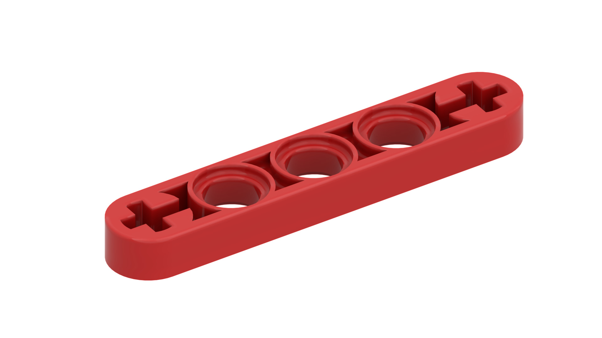 TwindBricks3D - 48 Technic Liftarm collection 3D print model_16