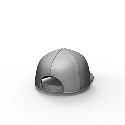 Normal cap hat 3D print model_2