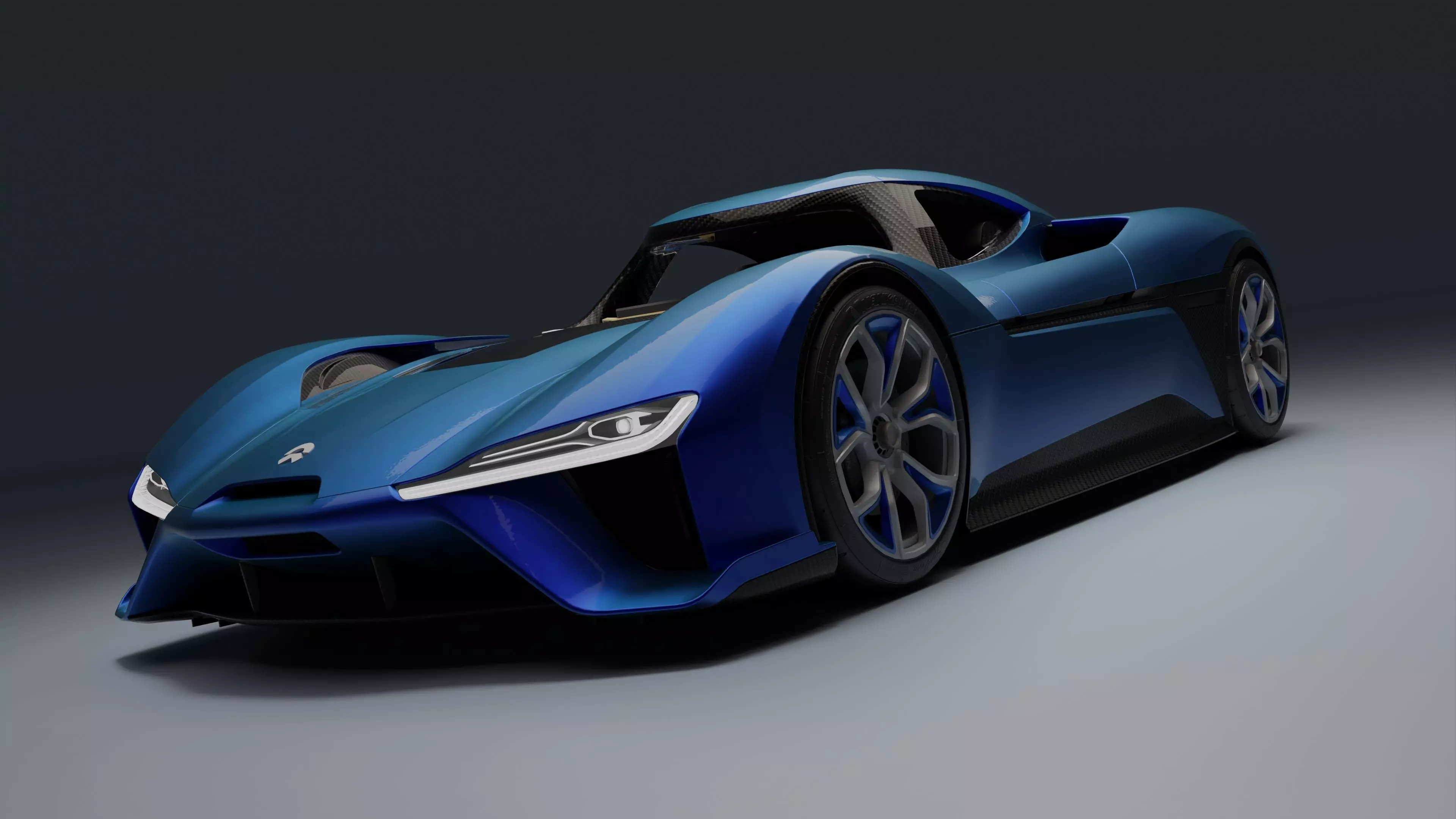 NIO EP9 Low-poly 3D model