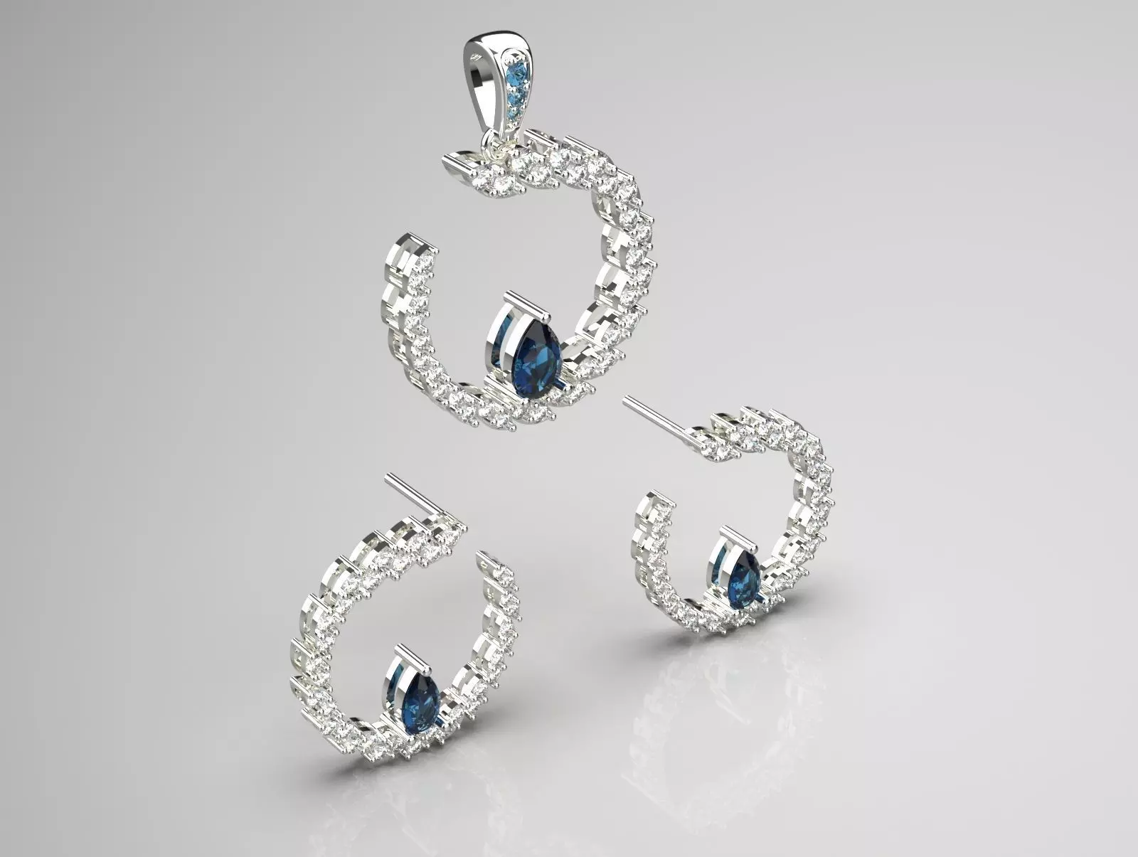 jewelry set js0005 3D print model