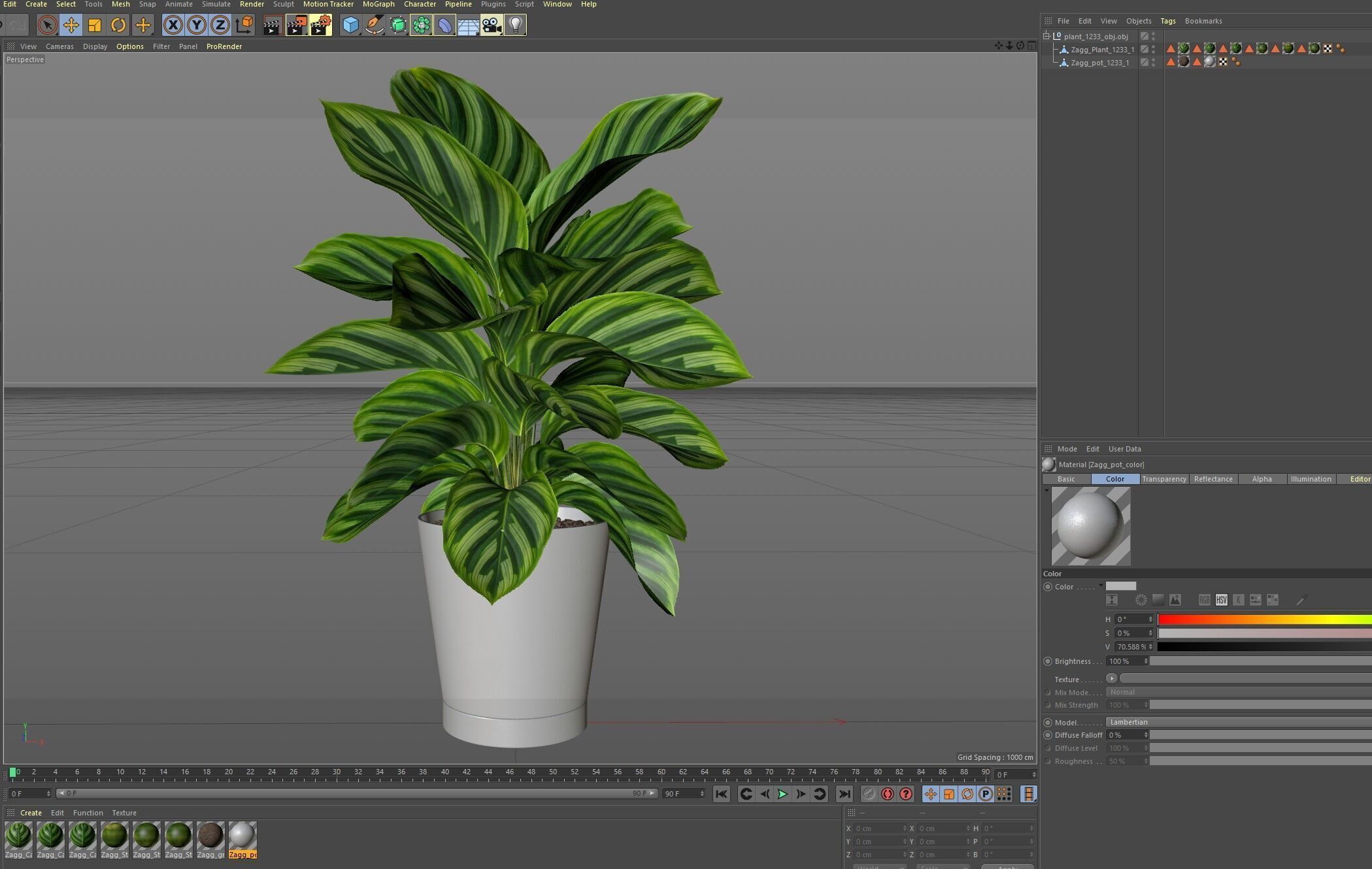 Plant 1233 3D model_7