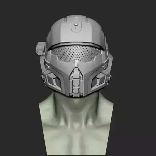 Helldivers infiltrator helmet wearable 3D print model