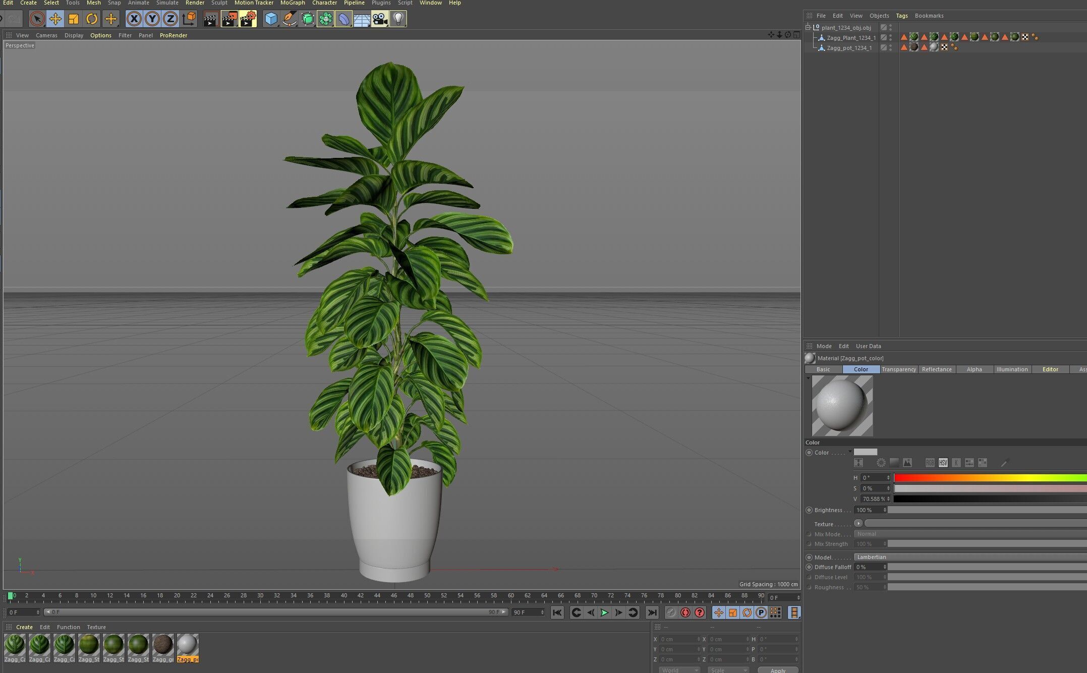 Plant 1234 3D model_7