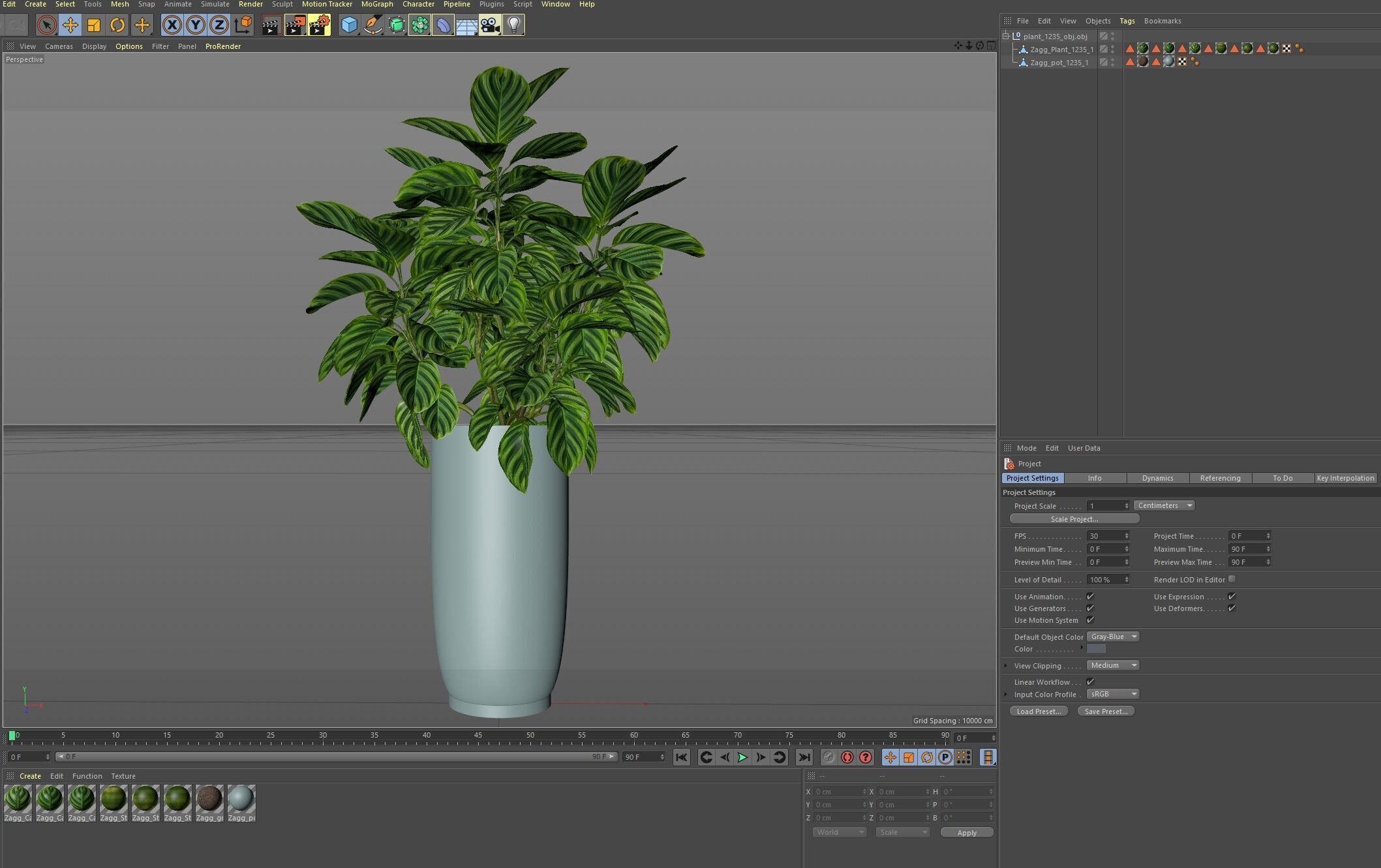 Plant 1235 3D model_7