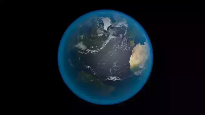 Earth 3D model Earth 3D model