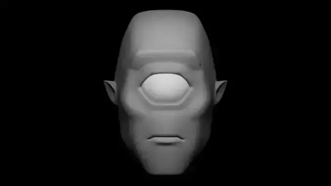 ALLEN THE ALIEN HEAD SCULPT