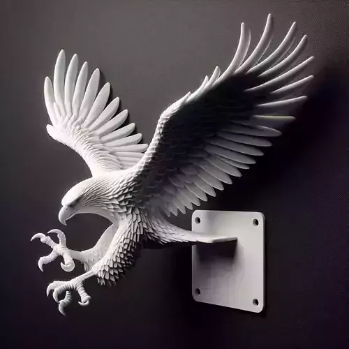 Eagle Talon Wall Hook 3D print model