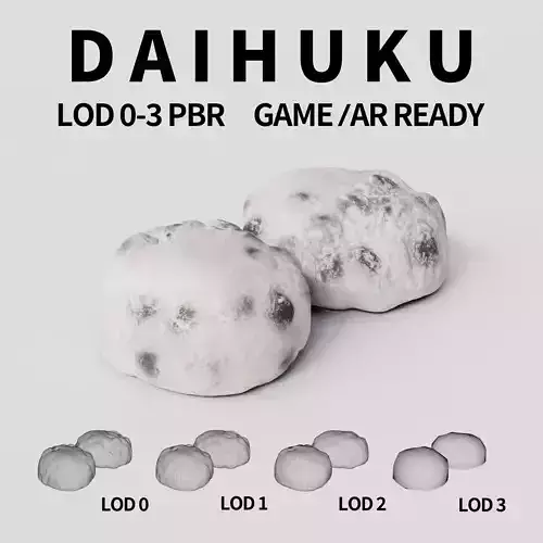 Daihuku 3D model