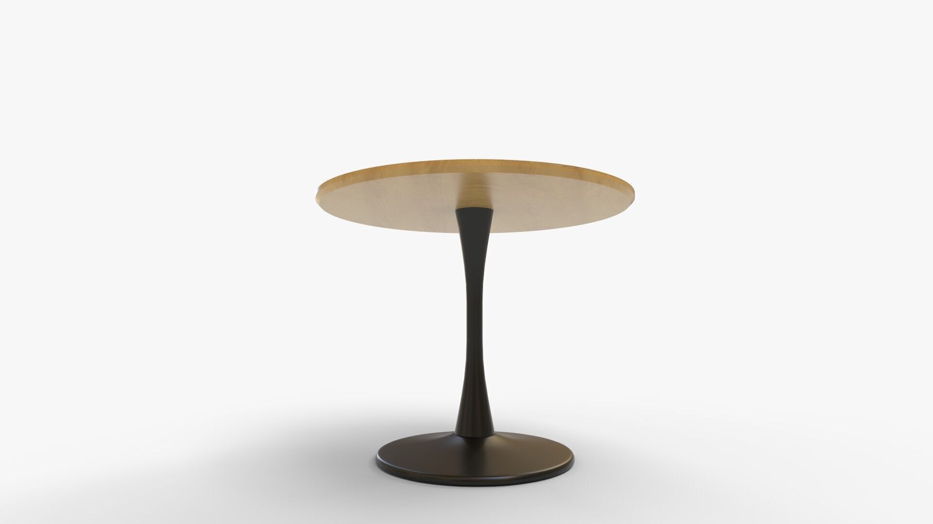 Eberly Pedestal Dining Table 3D model_2