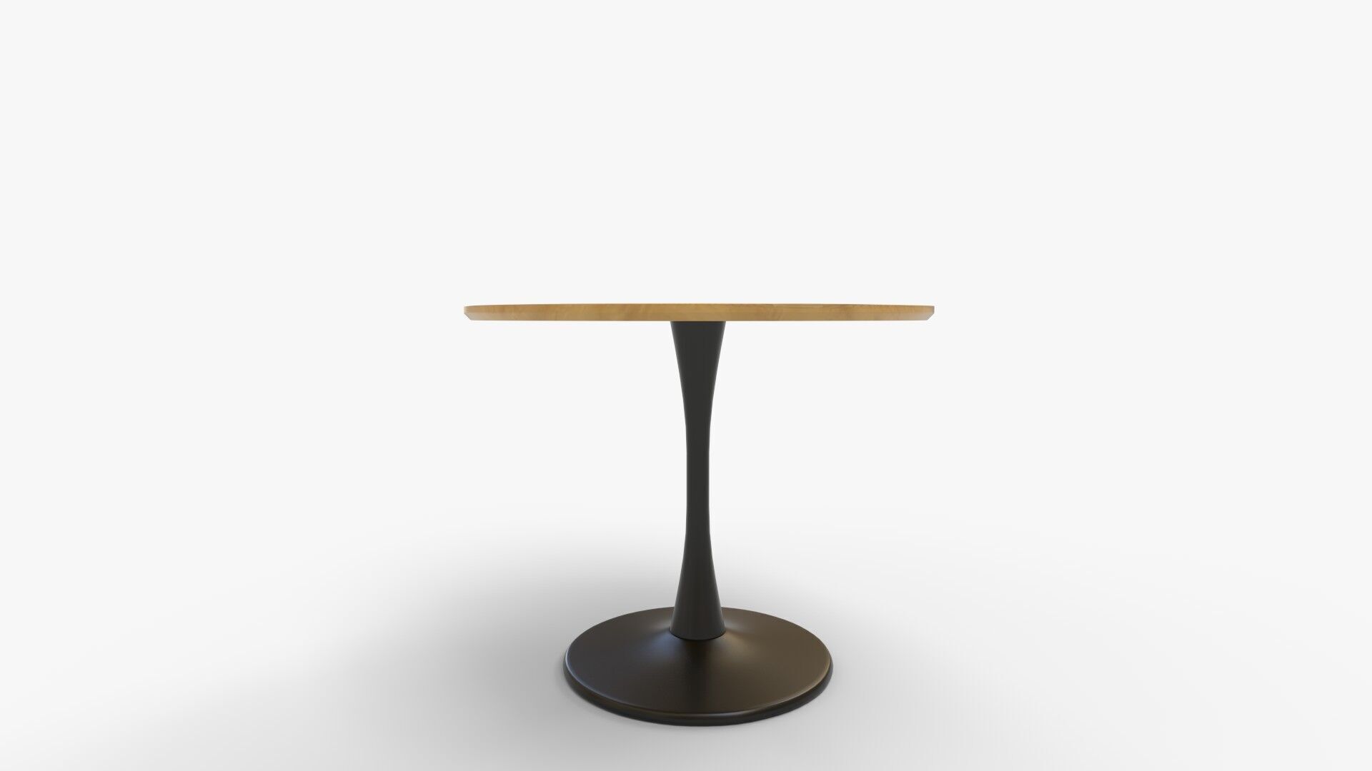 Eberly Pedestal Dining Table 3D model_1