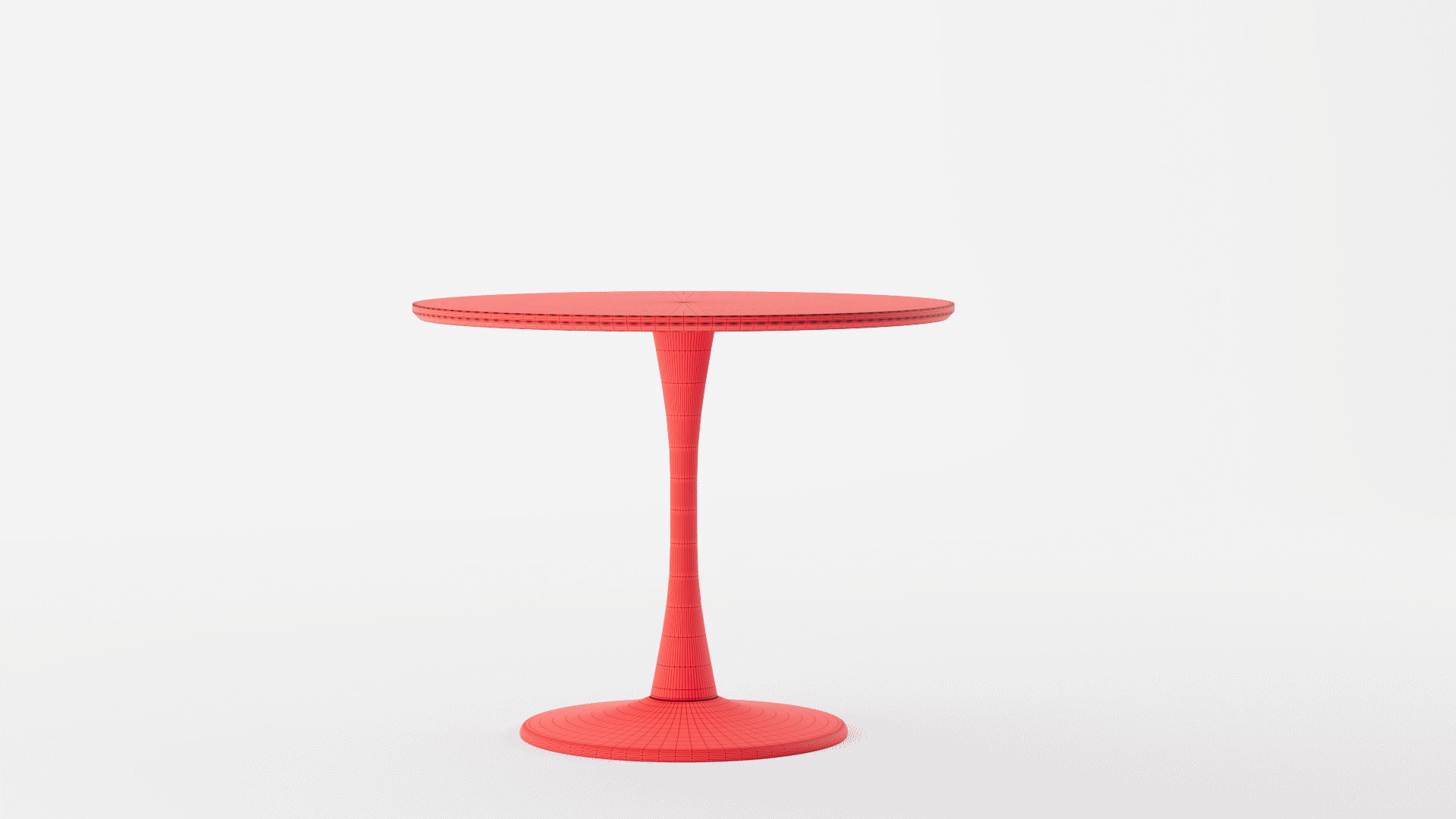 Eberly Pedestal Dining Table 3D model_10