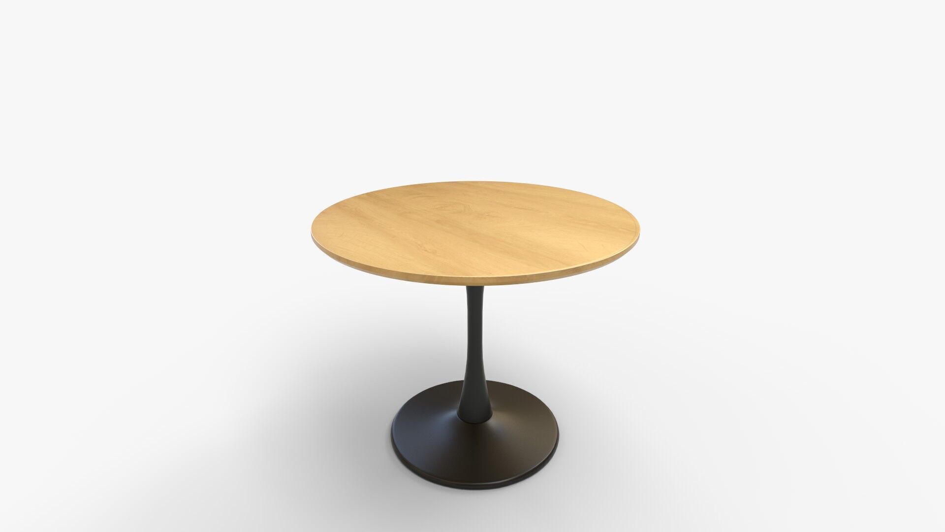 Eberly Pedestal Dining Table 3D model_3