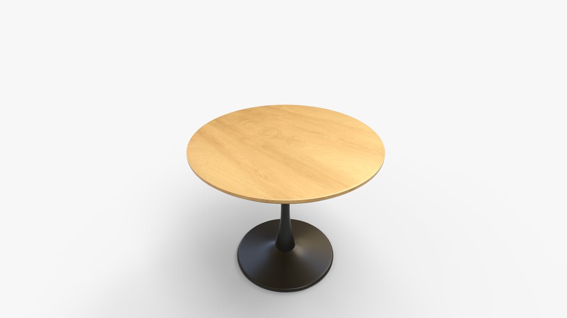 Eberly Pedestal Dining Table 3D model_4