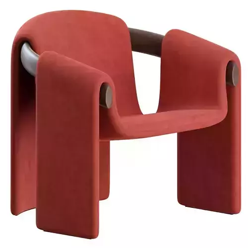 Sari Lounge Armchair by Paolo Castelli