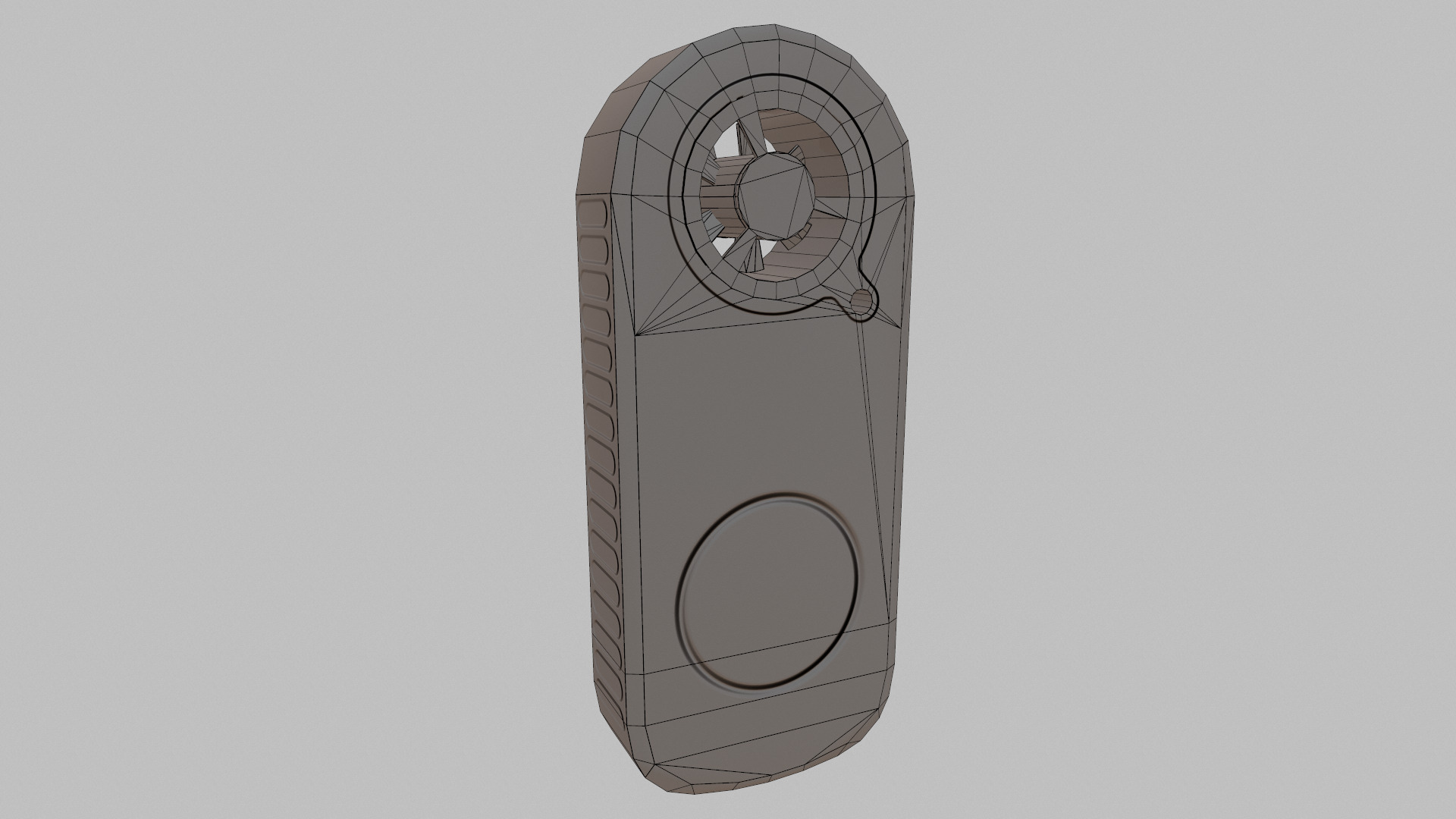 Digital Anemometer Low Poly Low-poly 3D model_30