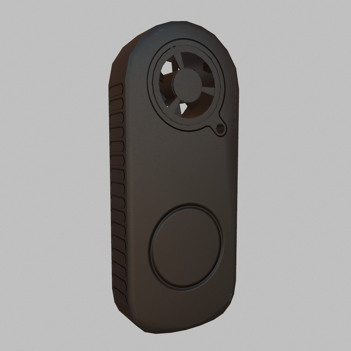 Digital Anemometer Low Poly Low-poly 3D model_2