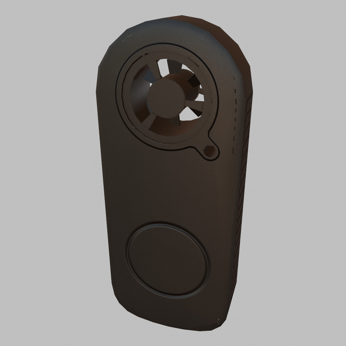 Digital Anemometer Low Poly Low-poly 3D model_6