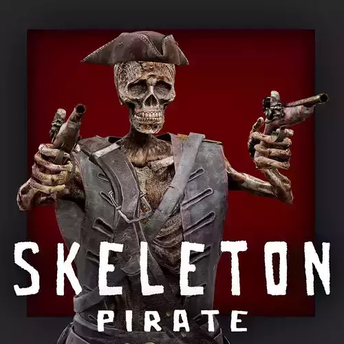 PIRATE SKELETON 7A