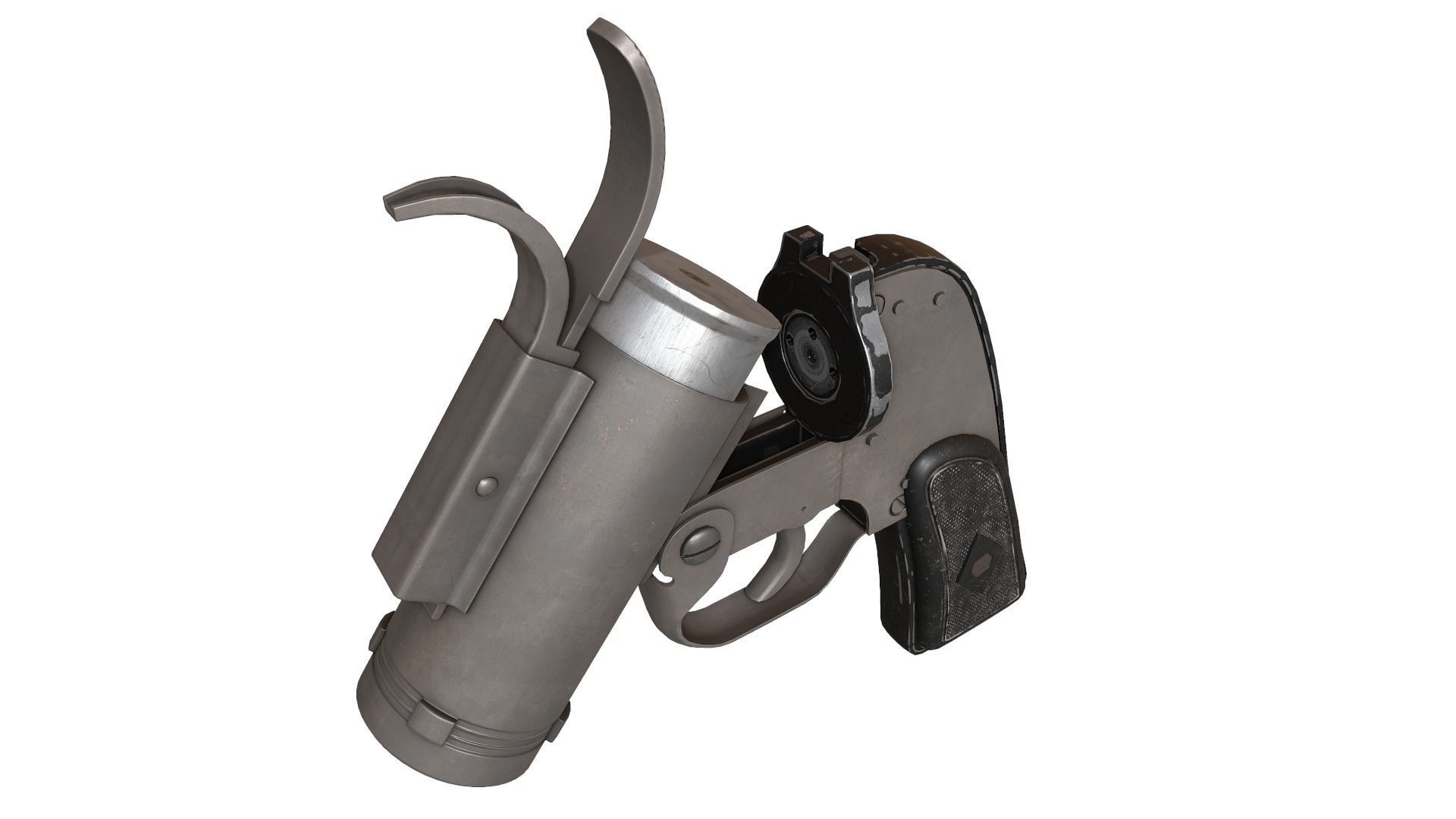 AN-M8 Flare Gun Model - Textures Low-poly 3D model_2