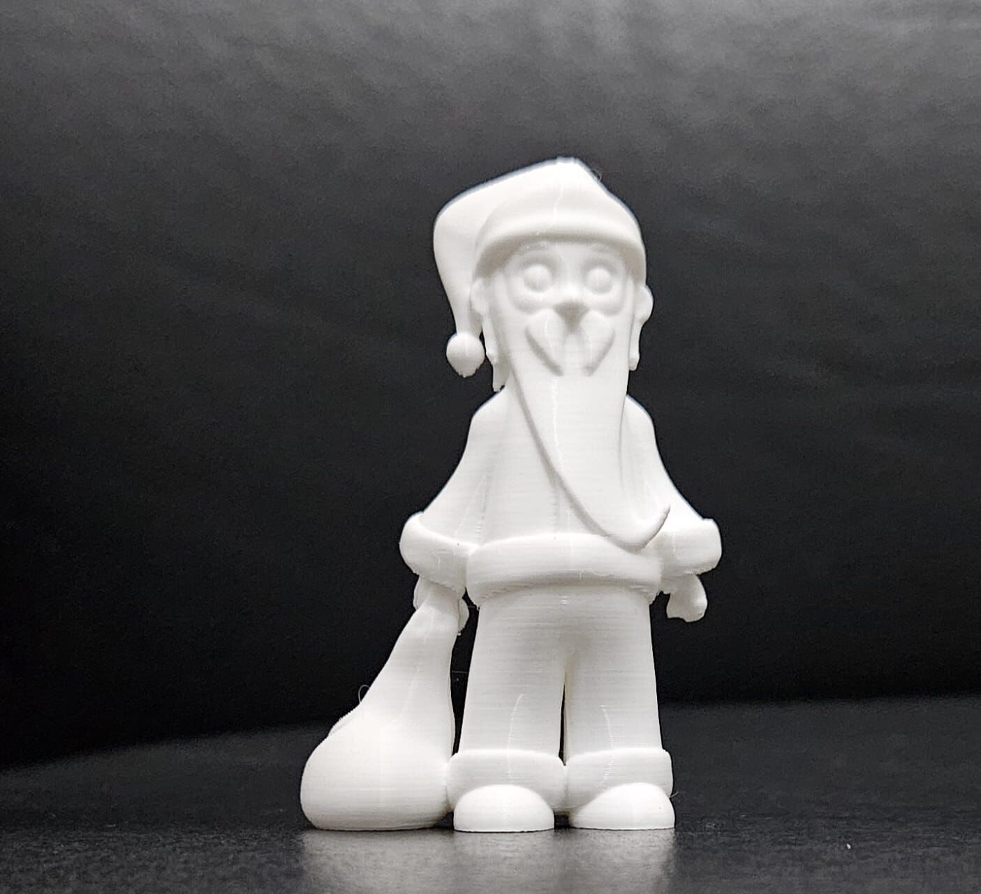 Standing Santa Claus 3D print model_5