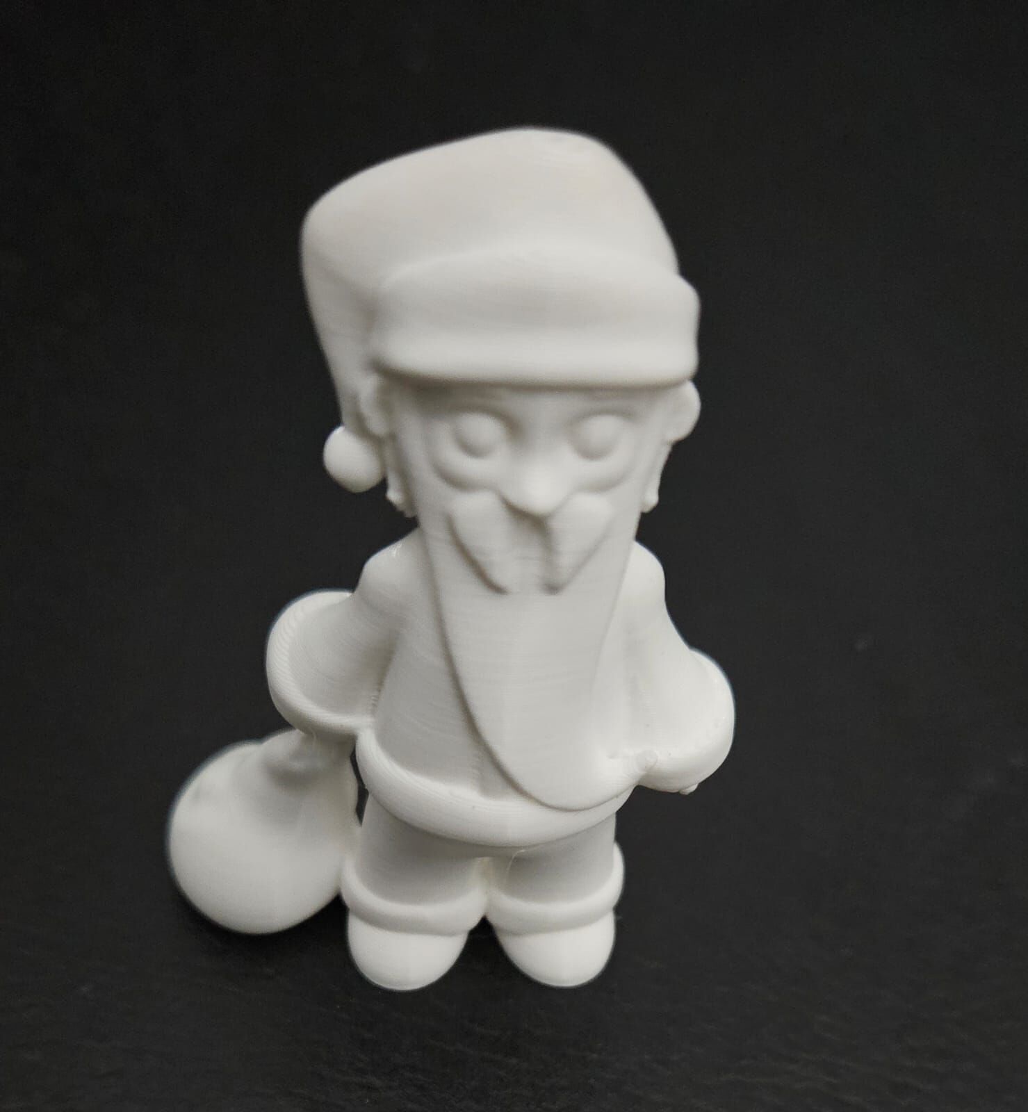 Standing Santa Claus 3D print model_10