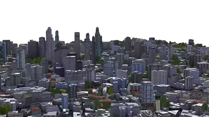 Real Time City 21 3D model