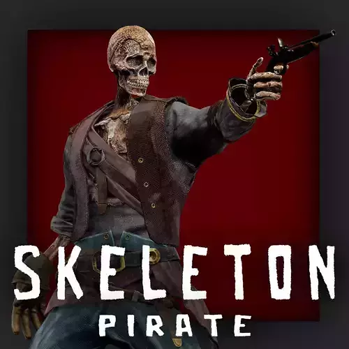 PIRATE SKELETON 8 A