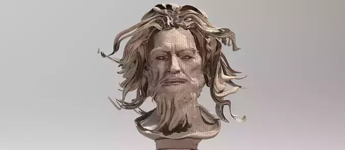 Zeus sculpture 