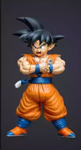 GOKU 3D MODEL