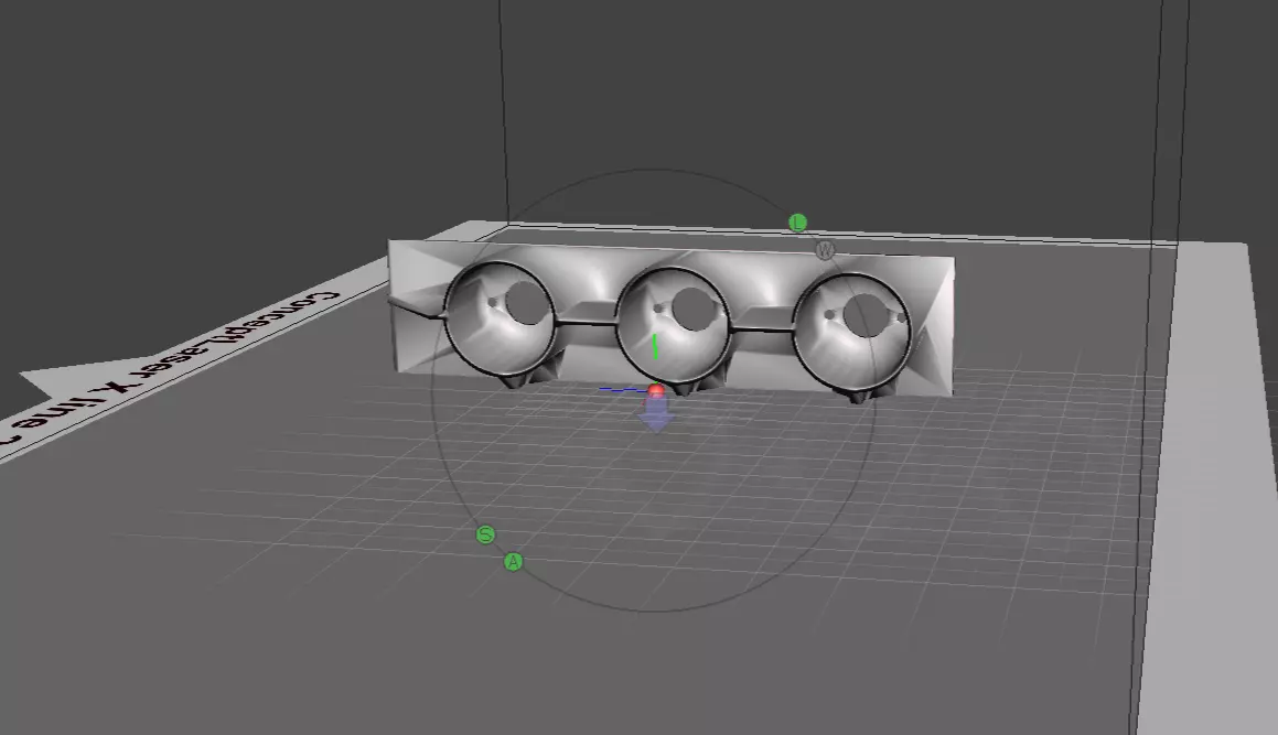 775 MOTOR HOLDER 3D model_0