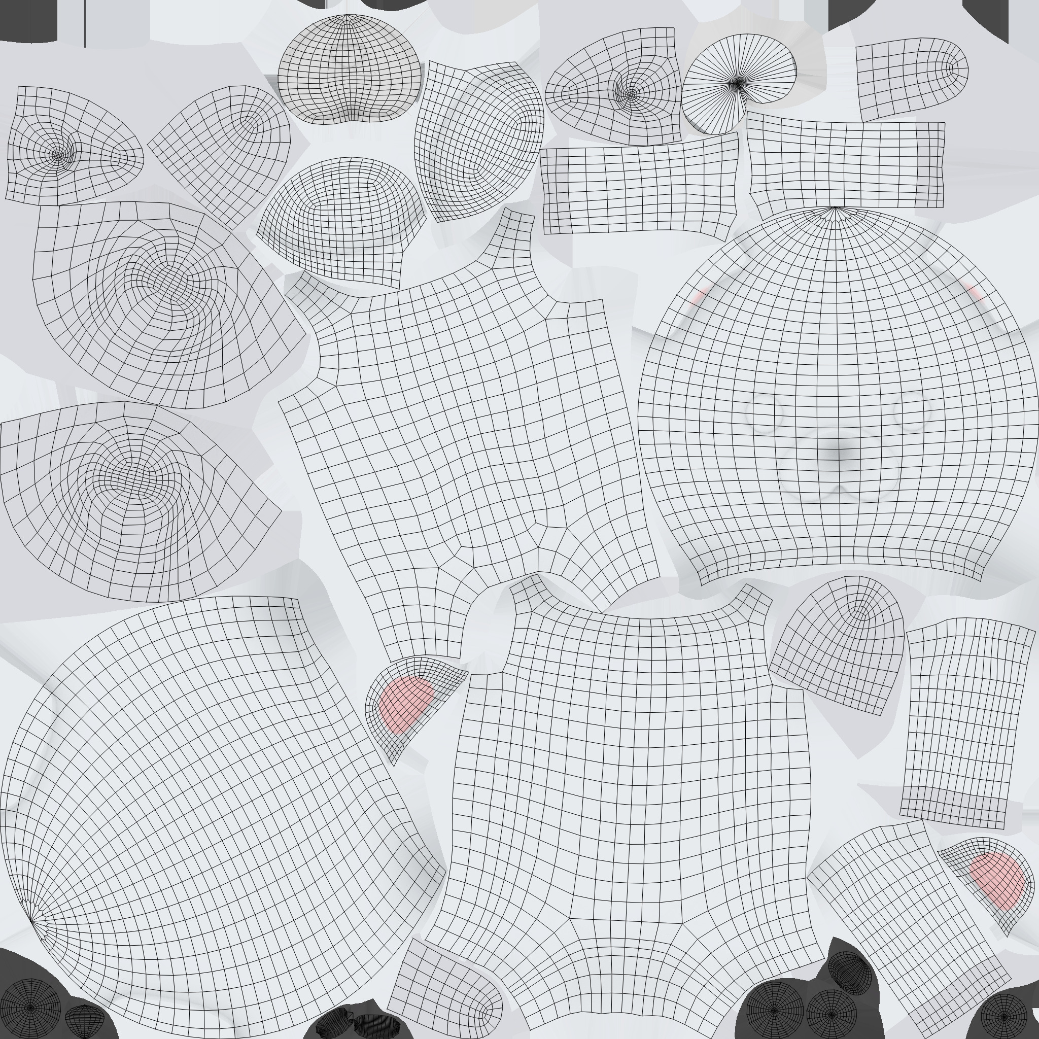 Low-Poly  White Bear Low-poly 3D model_5