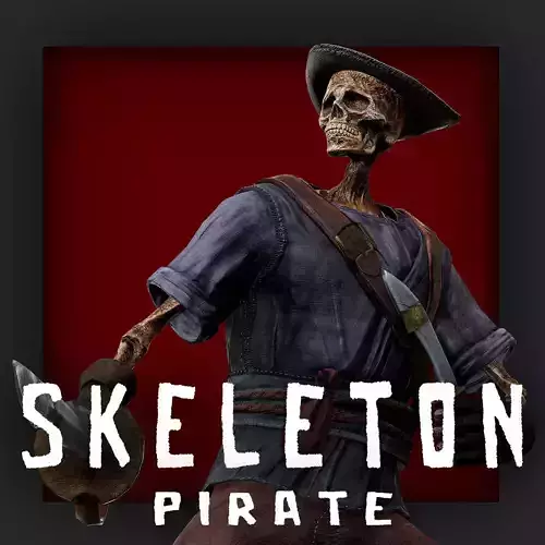 PIRATE SKELETON 9 A