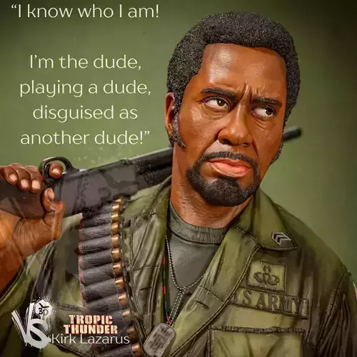 Kirk Lazarus Tropic Thunder 3D print model