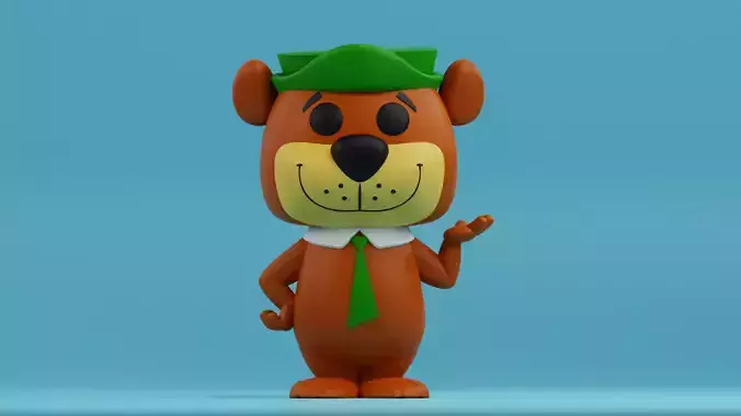 Yogi Bear funko pop from The Huckleberry Hound Show