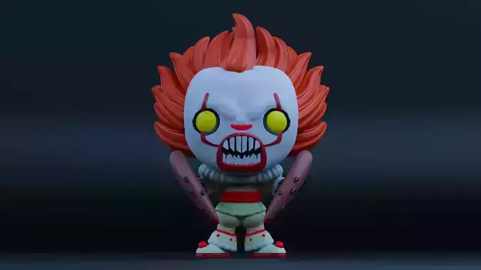 pennywise with spider legs funko pop