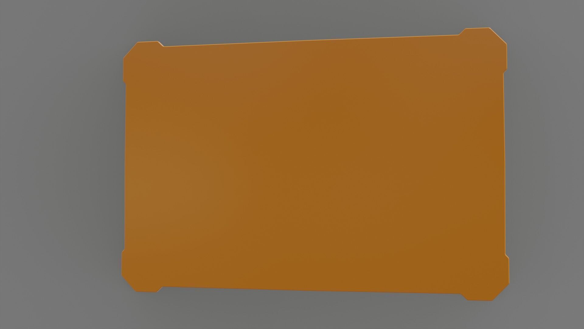 SCI-FI tablet Low-poly 3D model_28