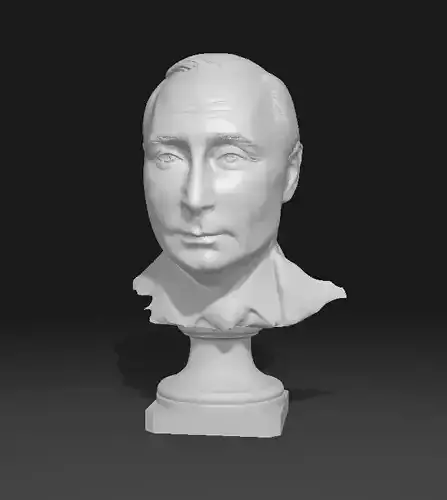 President of Russia Vladimir Putin Model 3d 3D print model