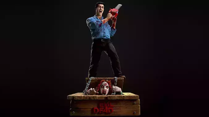 Ash from Evil Dead 3D print model