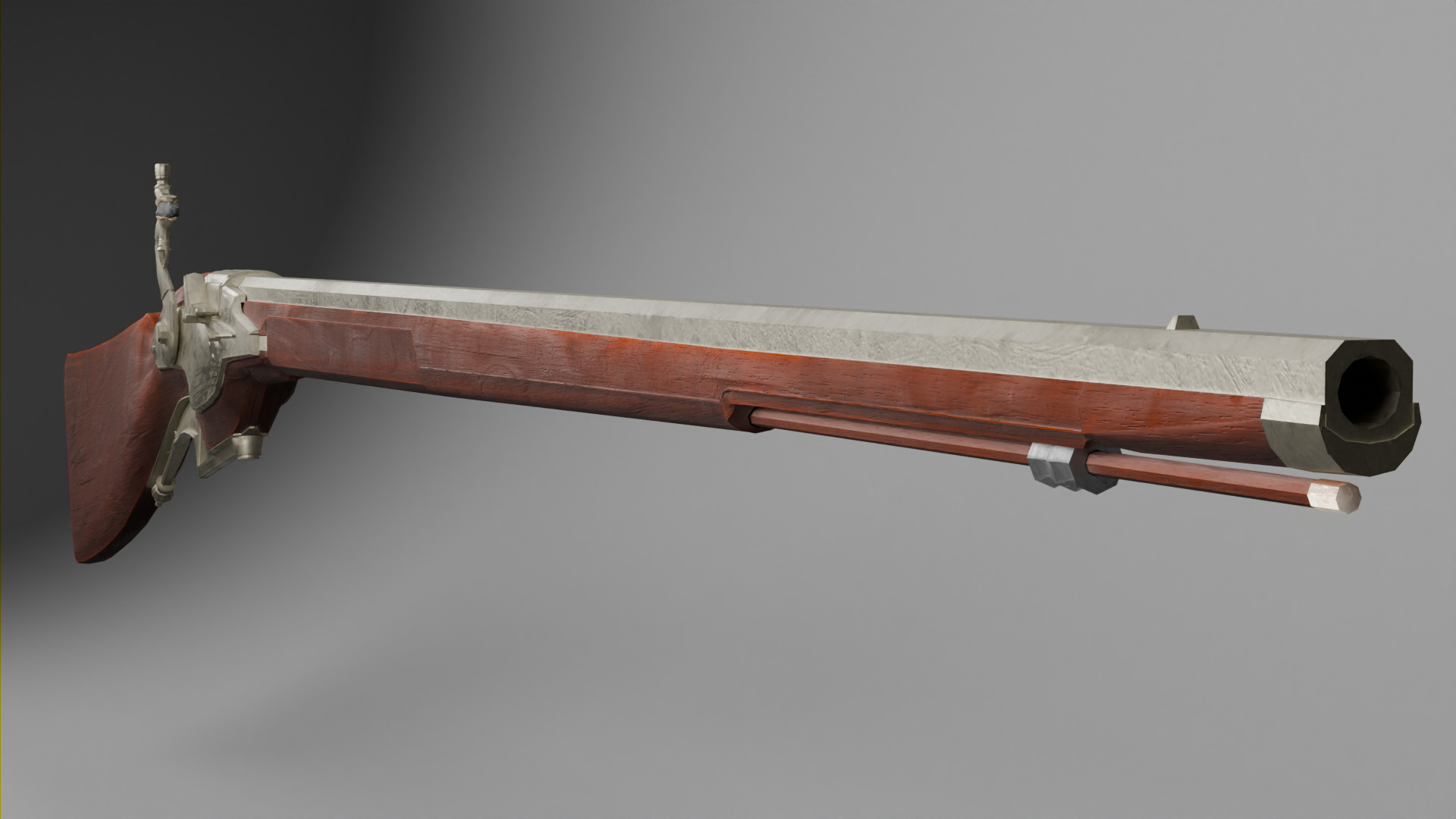Kalthof Repeater- A Repeating Flintlock 3D model_3