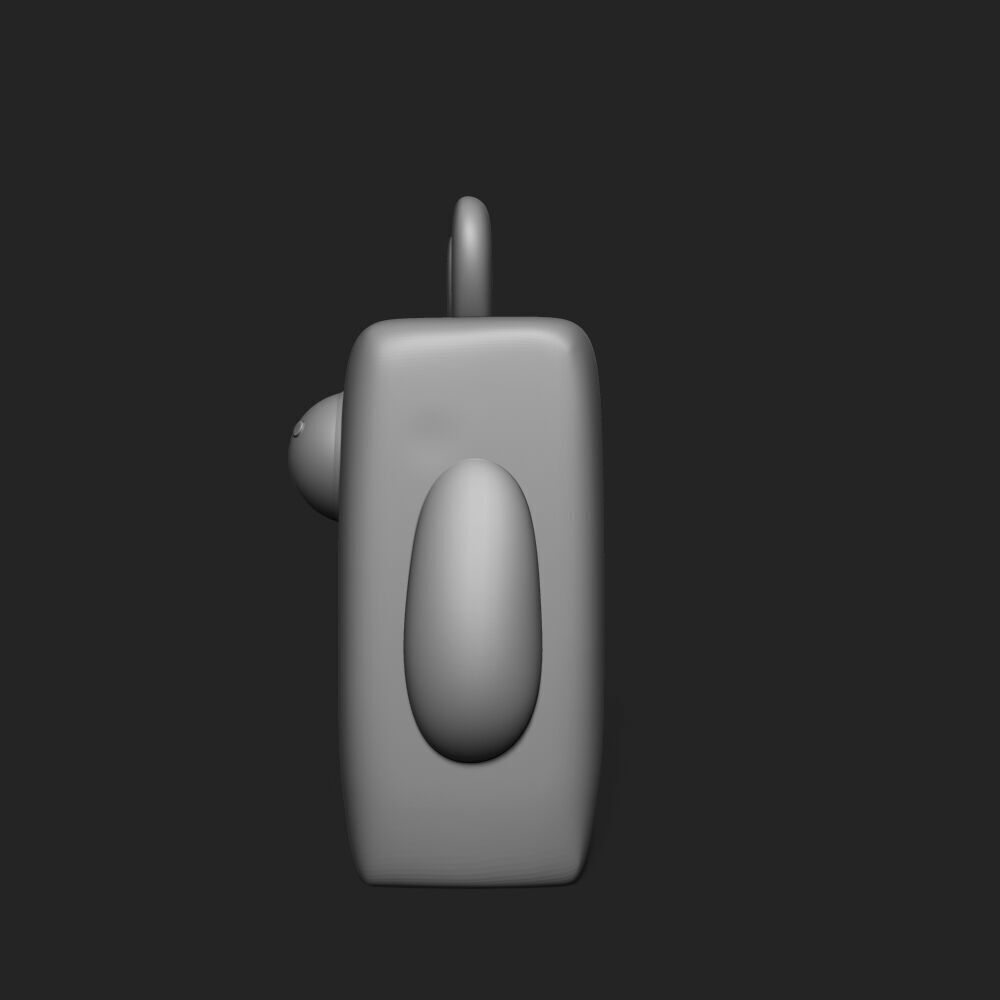 Funny Big-Eyed Rabbit Desktop Decoration Ornaments 3D print model_2