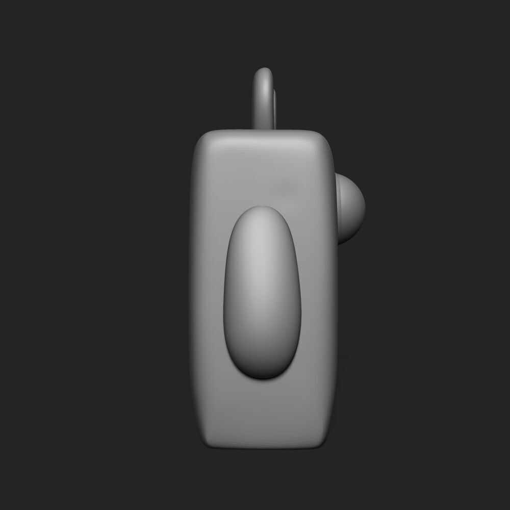 Funny Big-Eyed Rabbit Desktop Decoration Ornaments 3D print model_4